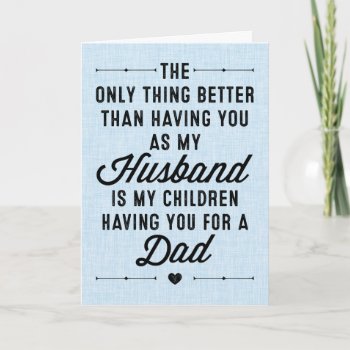 The Only Thing Better Card by FoxAndNod at Zazzle