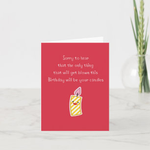 The Only Thing Puns Birthday Card