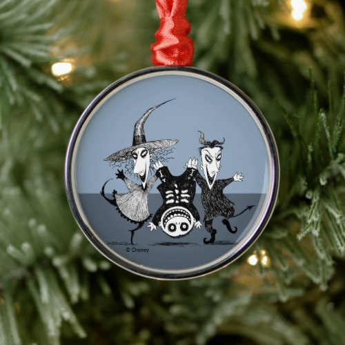The Oogie Boogie Boys Metal Ornament