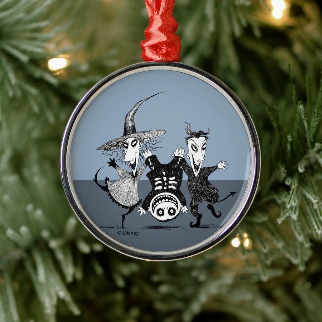 The Oogie Boogie Boys Metal Ornament (Tree)