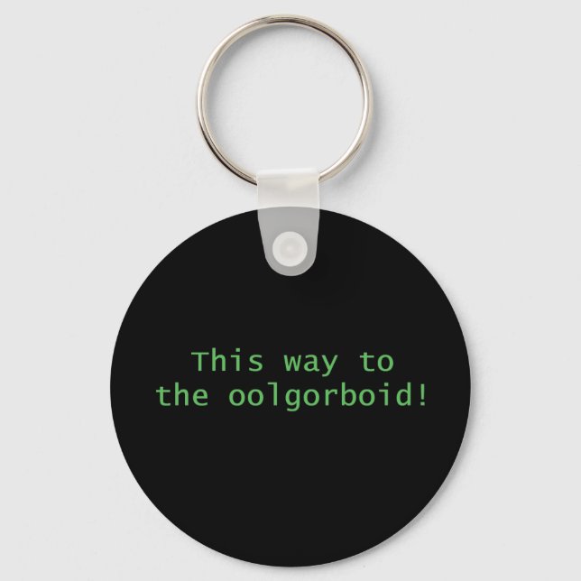 The Oolgorboid - keychain (Front)