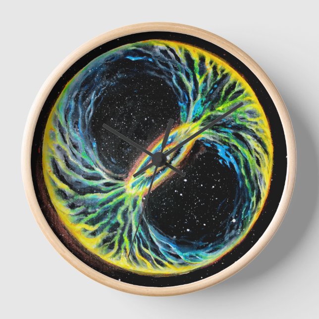 The oort cloud and the Kuiper belt   Clock (Front)