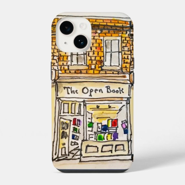 The Open Book Iphone Case (Back)