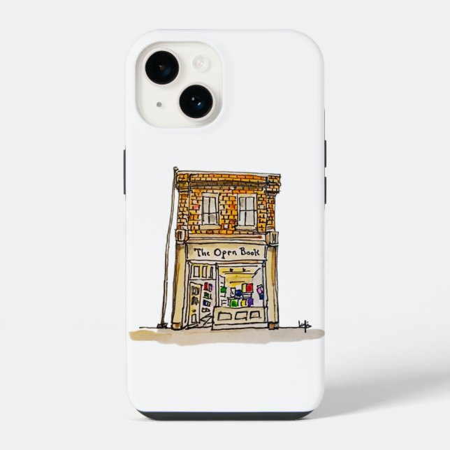 The Open Book Iphone Case (Back)