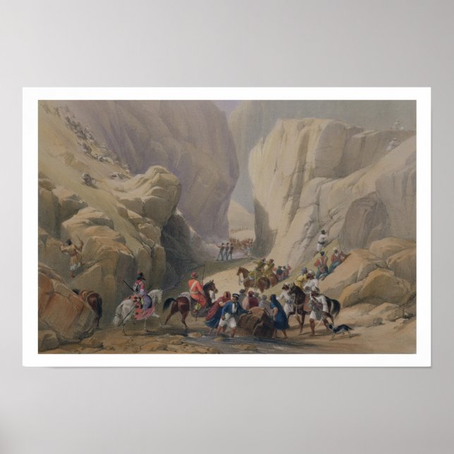 The Opening into the Narrow Pass Above the Siri Bo Poster (Front)