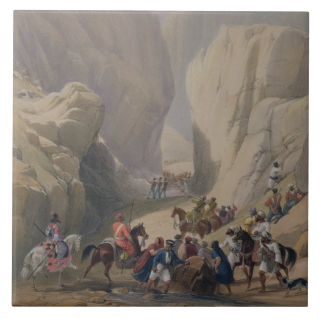 The Opening into the Narrow Pass Above the Siri Bo Tile (Front)