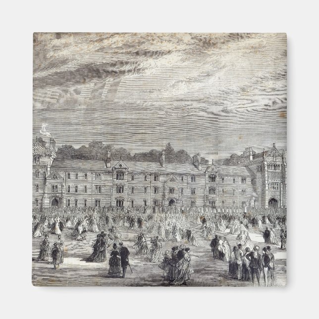 The Opening of Keble College, Oxford Magnet (Front)