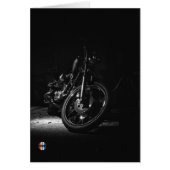 The opening of the garage door card (Front)