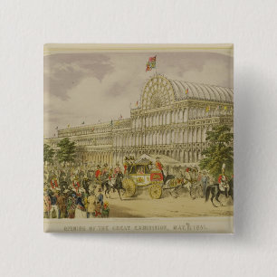 The Opening of the Great Exhibition, May 1st 1851, Button