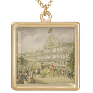 The Opening of the Great Exhibition, May 1st 1851, Gold Plated Necklace
