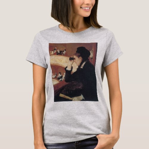 The Opera by Mary Cassatt Vintage Impressionism T_Shirt