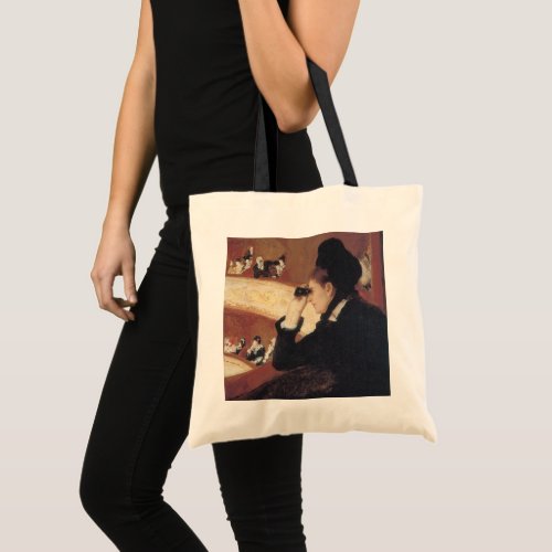 The Opera by Mary Cassatt Vintage Impressionism Tote Bag
