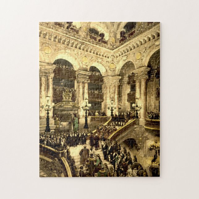 The Opera House Inauguration Paris France Jigsaw Puzzle (Vertical)