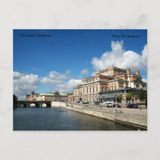 The Opera, Stockholm, Photo Ola B... Postcard