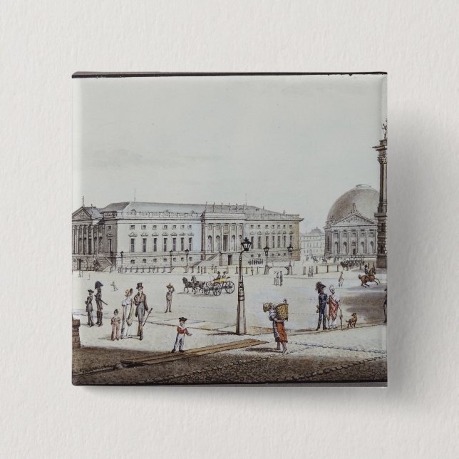 The Opernplatz, Berlin Button (Front)