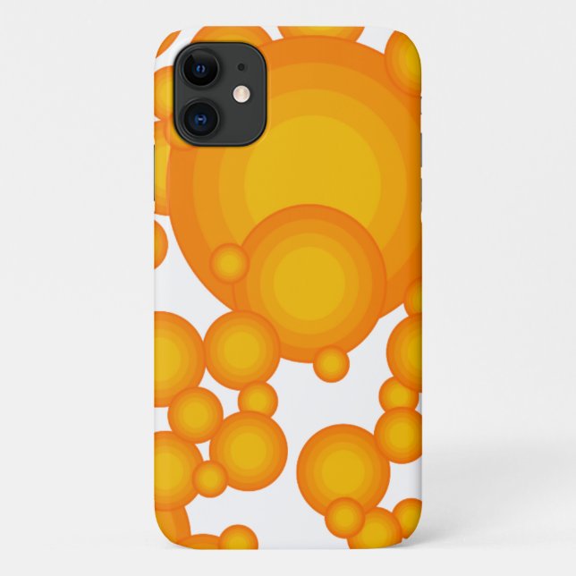 The Orange 70's year styling Case-Mate iPhone Case (Back)