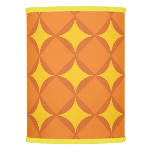 The Orange 70s year styling circle Lamp Shade