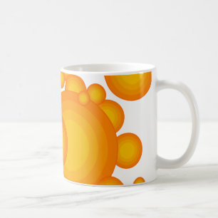 The Orange 70's year styling Coffee Mug