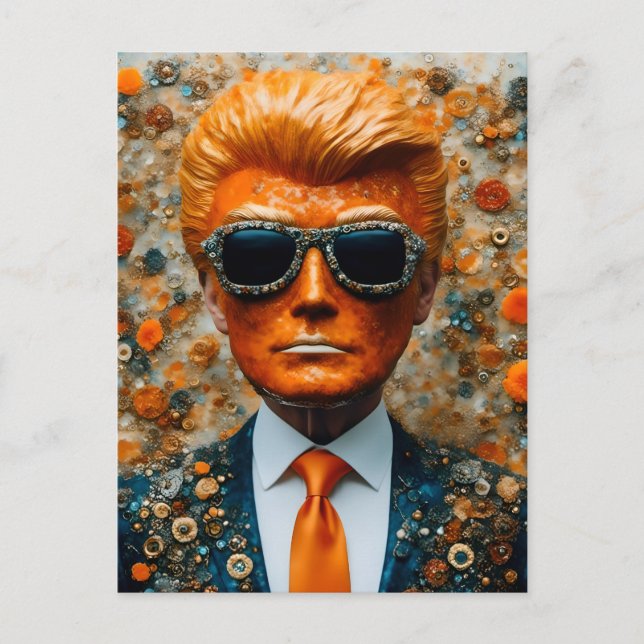 The Orange Man Postcard (Front)