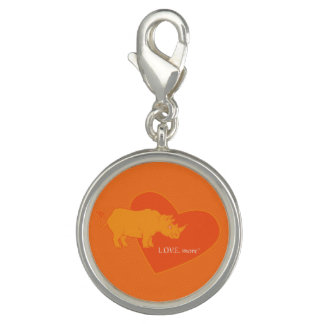 The Orange Rhino L.O.V.E. More Charm Bracelet