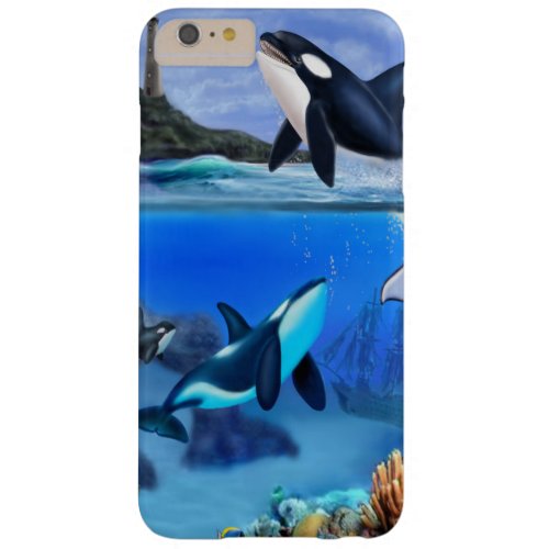 The Orca Family Barely There iPhone 6 Plus Case