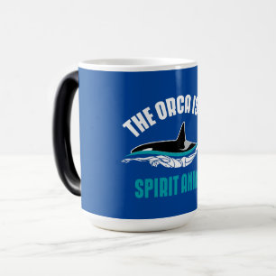 The Orca is my spirit animal Color Morph Mug