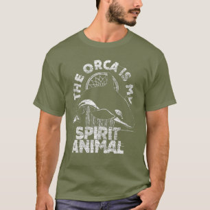 The Orca Is My Spirit Animal  Vintage Killer T-Shirt