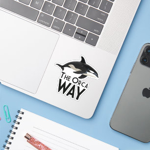 The Orca Way Sticker