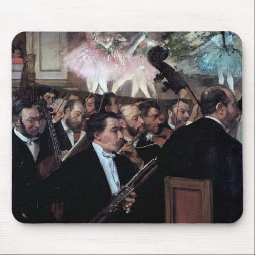 The Orchestra at the Opera Edgar Degas Mouse Pad
