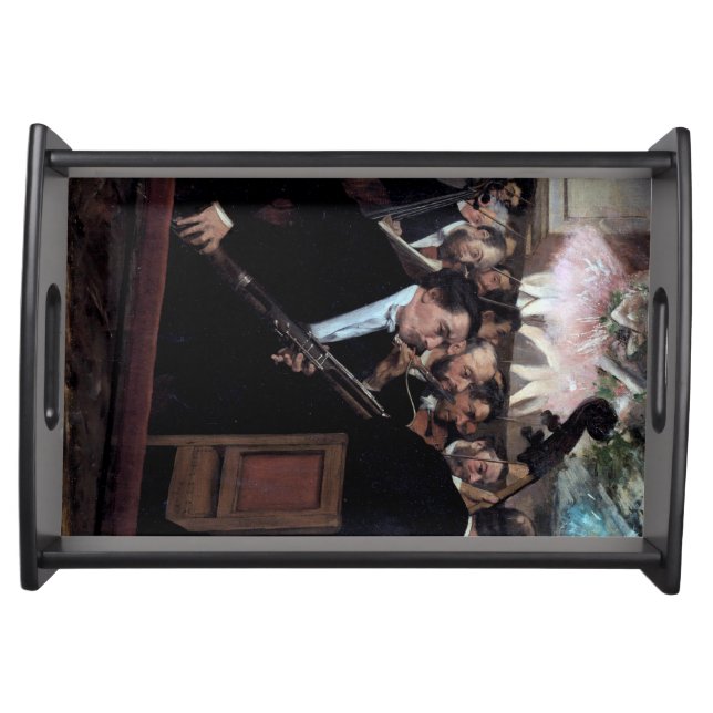 The Orchestra at the Opera, Edgar Degas Serving Tray (Front)