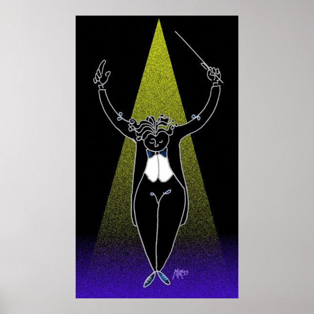 The Orchestra Director Poster (Front)