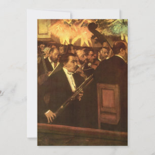 The Orchestra of Opera by Edgar Degas, Vintage Art