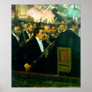 The Orchestra Of The Opera Poster
