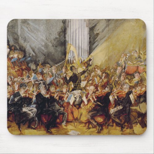 The Orchestra Painting Mouse Pad