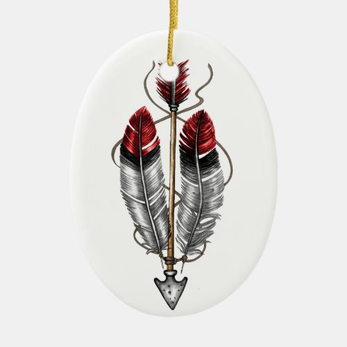 The Order of the Arrow Ceramic Ornament