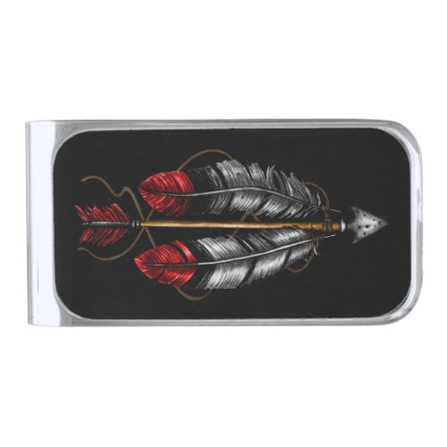 The Order of the Arrow  Silver Finish Money Clip