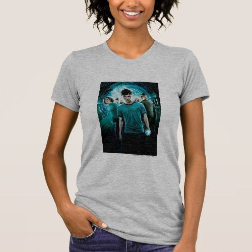 THE ORDER OF THE PHOENIX DUMBLEDORES ARMY Blue T_Shirt