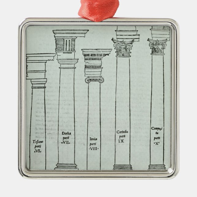 The Orders of Architecture Metal Ornament (Front)