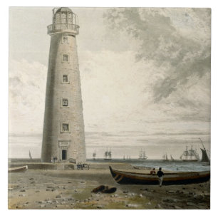 The Orford Nefs Lighthouses, Suffolk, from Volume Ceramic Tile
