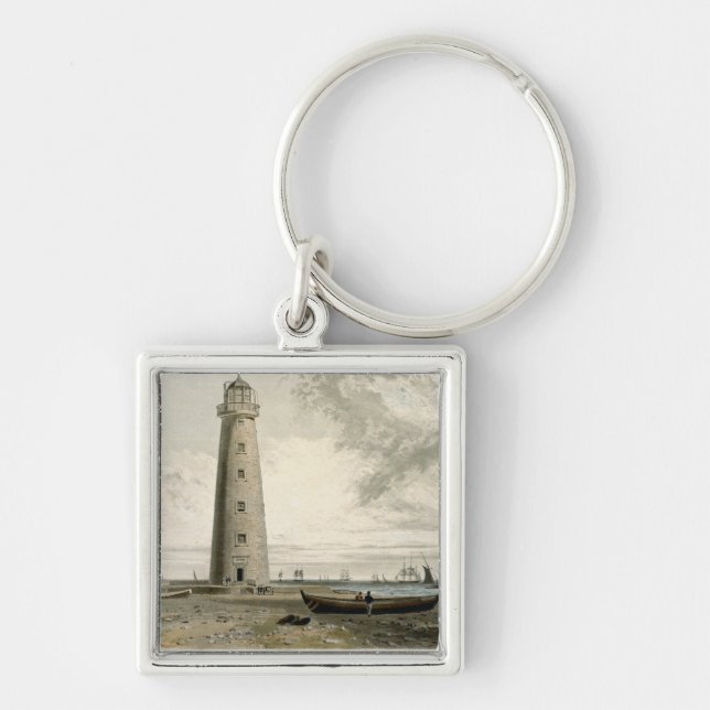The Orford Nefs Lighthouses, Suffolk, from Volume Keychain (Front)