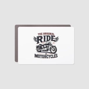 the orginal ride bike car magnet