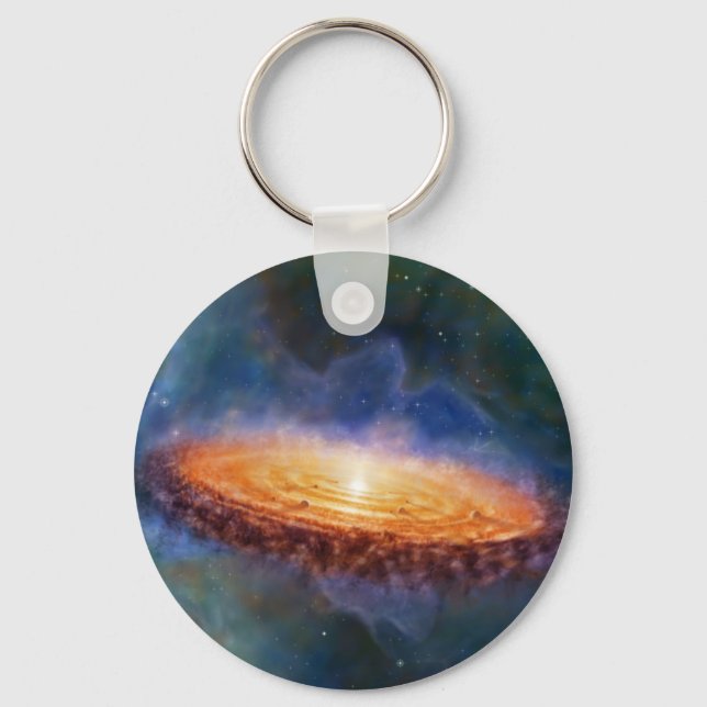 The Origin of the Solar System Keychain (Front)