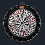 The Original 52 Card Poker Life 2.0 Dart Board<br><div class="desc">The perfect dartboard for fans of poker,  card games,  and board games! Features an awesome display of poker cards for unique games. Perfect for playing traditional darts,  making new games of your own,  or for an art display. Fully customizable to add names,  images,  and more if desired. Enjoy!</div>