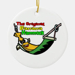 The Original Banana Hammock Ceramic Ornament