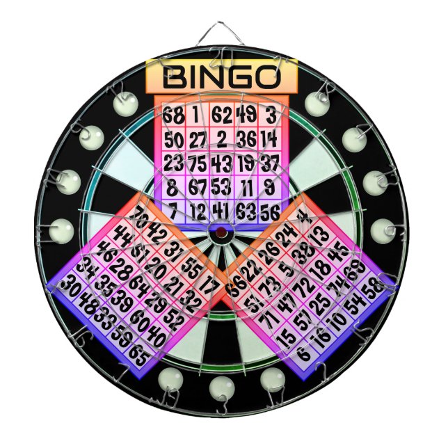 The Original Bingo Bango Dart Board (Front)