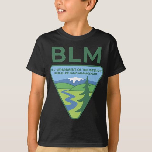 The Original BLM __ Bureau of Land Management Col T_Shirt
