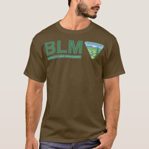 The Original BLM Bureau of Land Management Color 1 T_Shirt