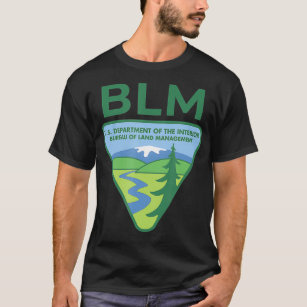 The Original BLM  Bureau of Land Management (Color T-Shirt