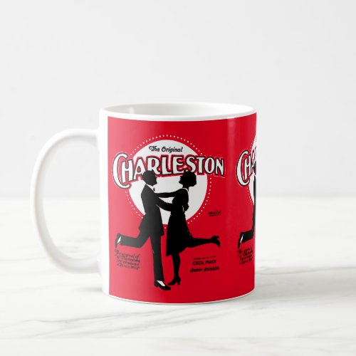 The Original Charleston Dance Sheet Music 1923 Coffee Mug