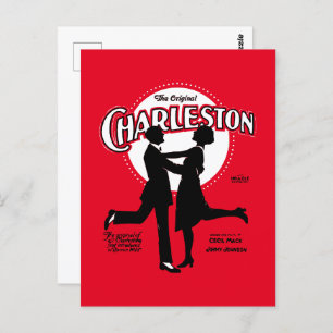 The Original Charleston Dance Sheet Music 1923 Postcard
